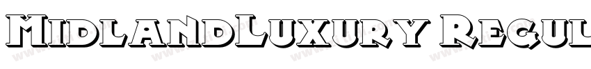 MidlandLuxury Regula字体转换